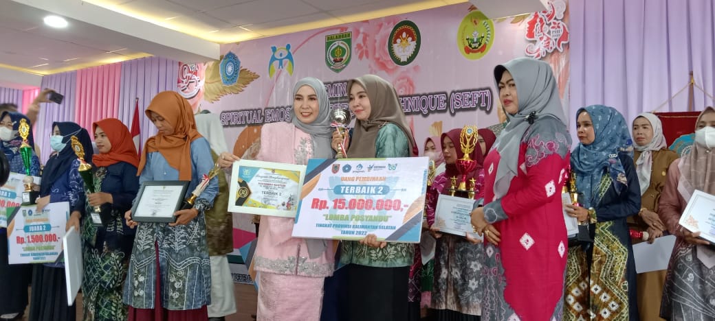 Gambar Pkk JUARA TERBAIK 2 LOMBA ADMINISTRASI POSYANDU TINGKAT PROVINSI KALIMANTAN SELATAN TAHUN 2022
