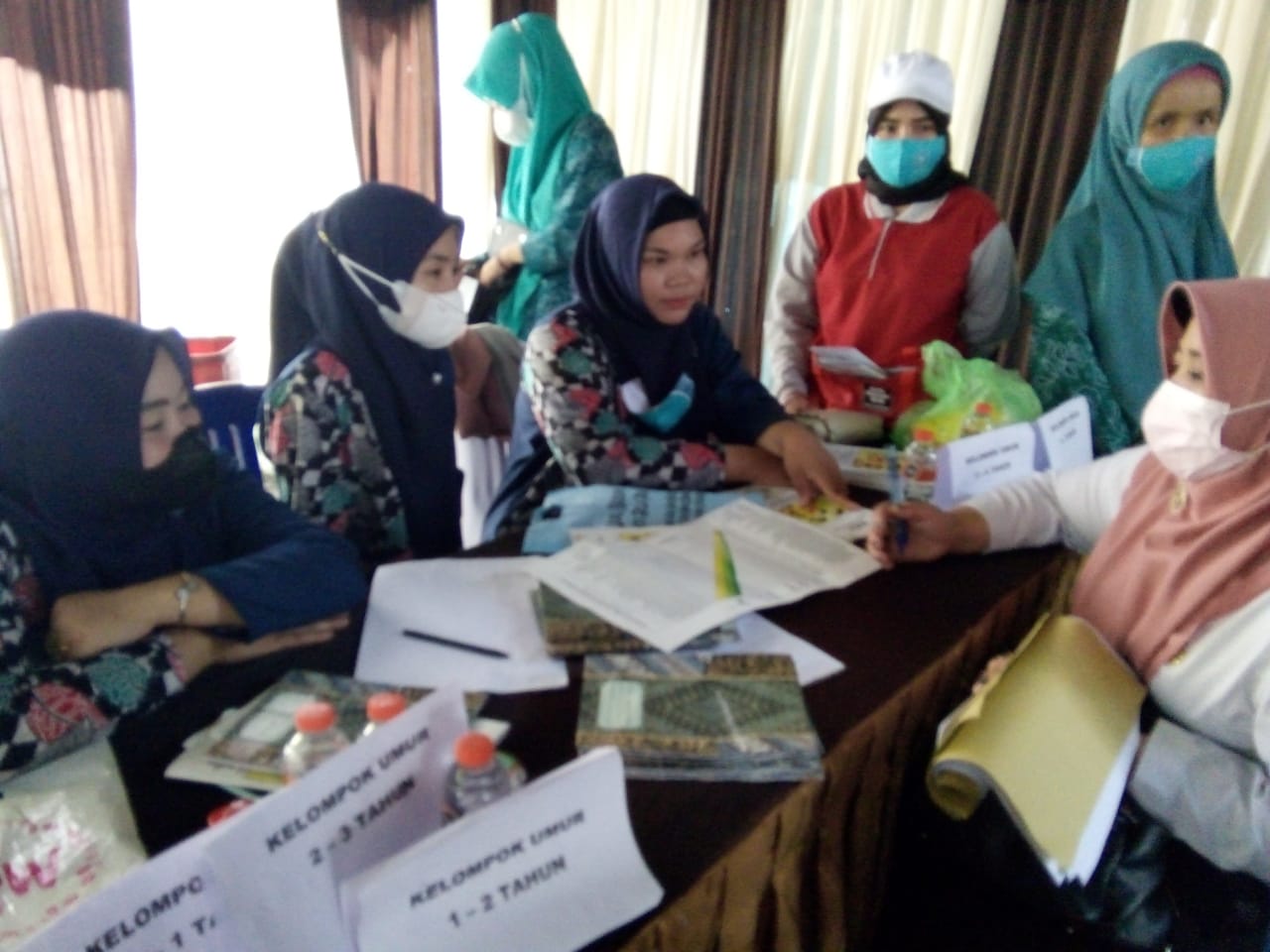 Gambar Pkk VERIFIKASI LAPANGAN LOMBA ADMINISTRASI POSYANDU TINGKAT KABUPATEN BALANGA TAHUN 2021